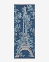 Inoui Editions Scarf / Etole 80 1889 in Blue 7 - Bliss Boutiques