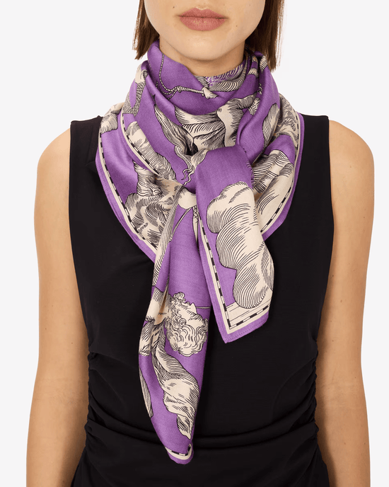 Inoui Editions Square / Carre 100 Astrologie in Purple 