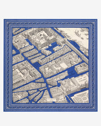 Inoui Editions Square / Carre 100 Louvre in Blue 5 - Bliss Boutiques