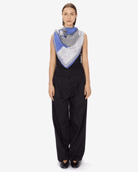 Inoui Editions Square / Carre 130 Des Rives et Des Reves in Blue 3 - Bliss Boutiques