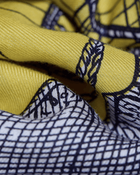 Inoui Editions Square / Carre 130 Des Rives et Des Reves in Yellow 4 - Bliss Boutiques
