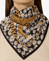 Inoui Editions Square / Carre 65 Pampa Scarf in Black 7 - Bliss Boutiques