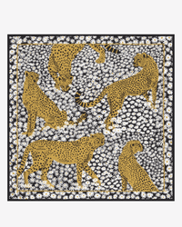Inoui Editions Square / Carre 65 Pampa Scarf in Black 3 - Bliss Boutiques