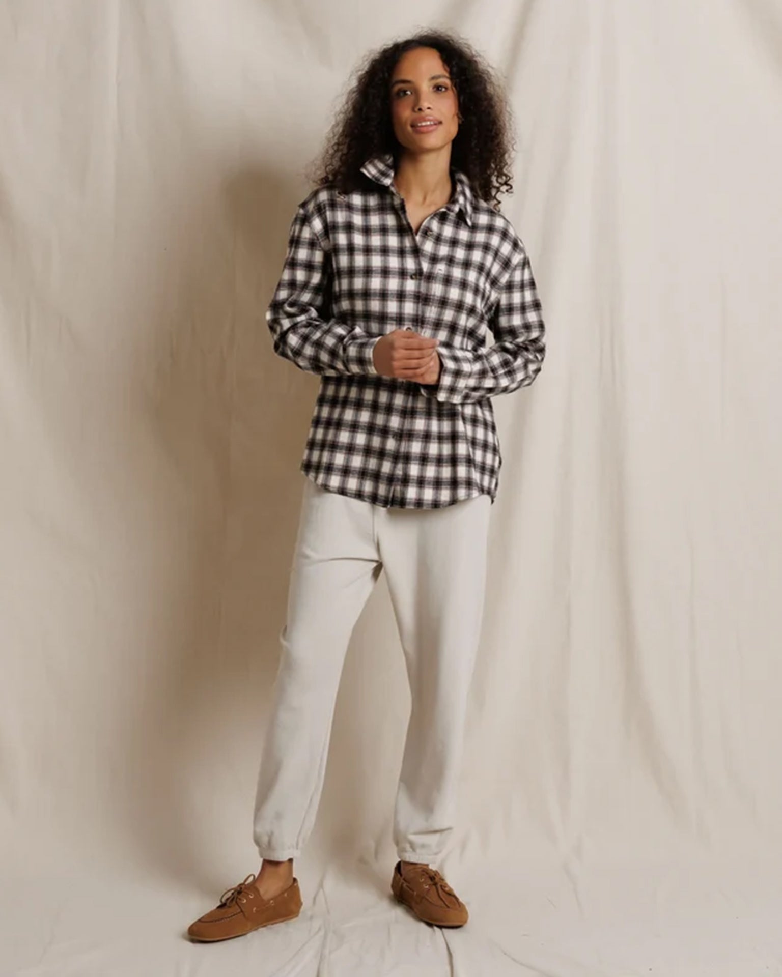 Johnny - French Terry Easy Sweatpant in Whitecap Grey