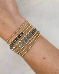 Karen Lazar Design Jewelry 2MM Sig Bracelet with Laguna Ombre & Yellow Gold