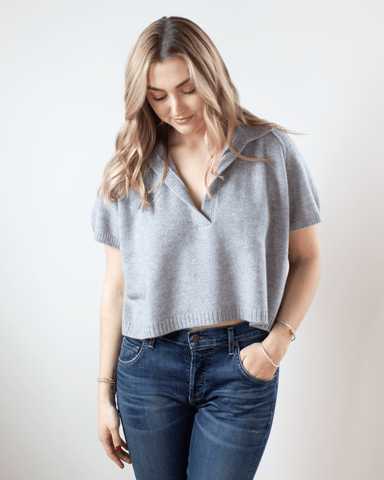 Kujten Aenor Polo in Gris Clair 
