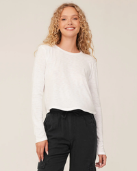 Long Sleeve Knit in White