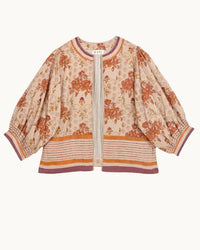 MABE Aubrie Print Jkt in Multi 4 - Bliss Boutiques