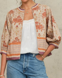 MABE Aubrie Print Jkt in Multi 1 - Bliss Boutiques