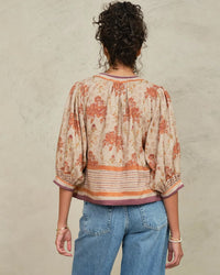 MABE Aubrie Print Jkt in Multi 3 - Bliss Boutiques