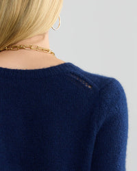Margaret O'Leary Coco Cardigan in Eclipse 