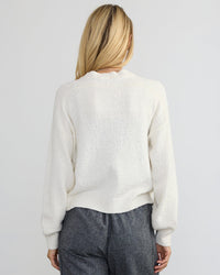 Margaret O'Leary Lola Pullover in Ivory 
