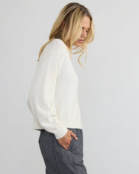 Margaret O'Leary Lola Pullover in Ivory 