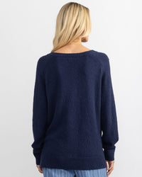 Margaret O'Leary Tunic Vee in Navy 