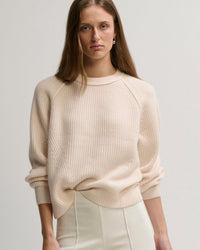 Margaret O'Leary Brittany Pullover in Chalk 1 - Bliss Boutiques