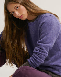 Margaret O'Leary Maria Crew in Hyacinth 3 - Bliss Boutiques