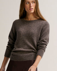 Margaret O'Leary Maria Crew in Musk 1 - Bliss Boutiques