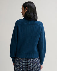 Margaret O'Leary Tahoe Zip-Up in Storm 3 - Bliss Boutiques