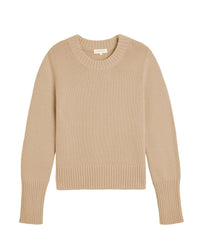 Demylee Clothing Micha Cotton Sweater in Cashew