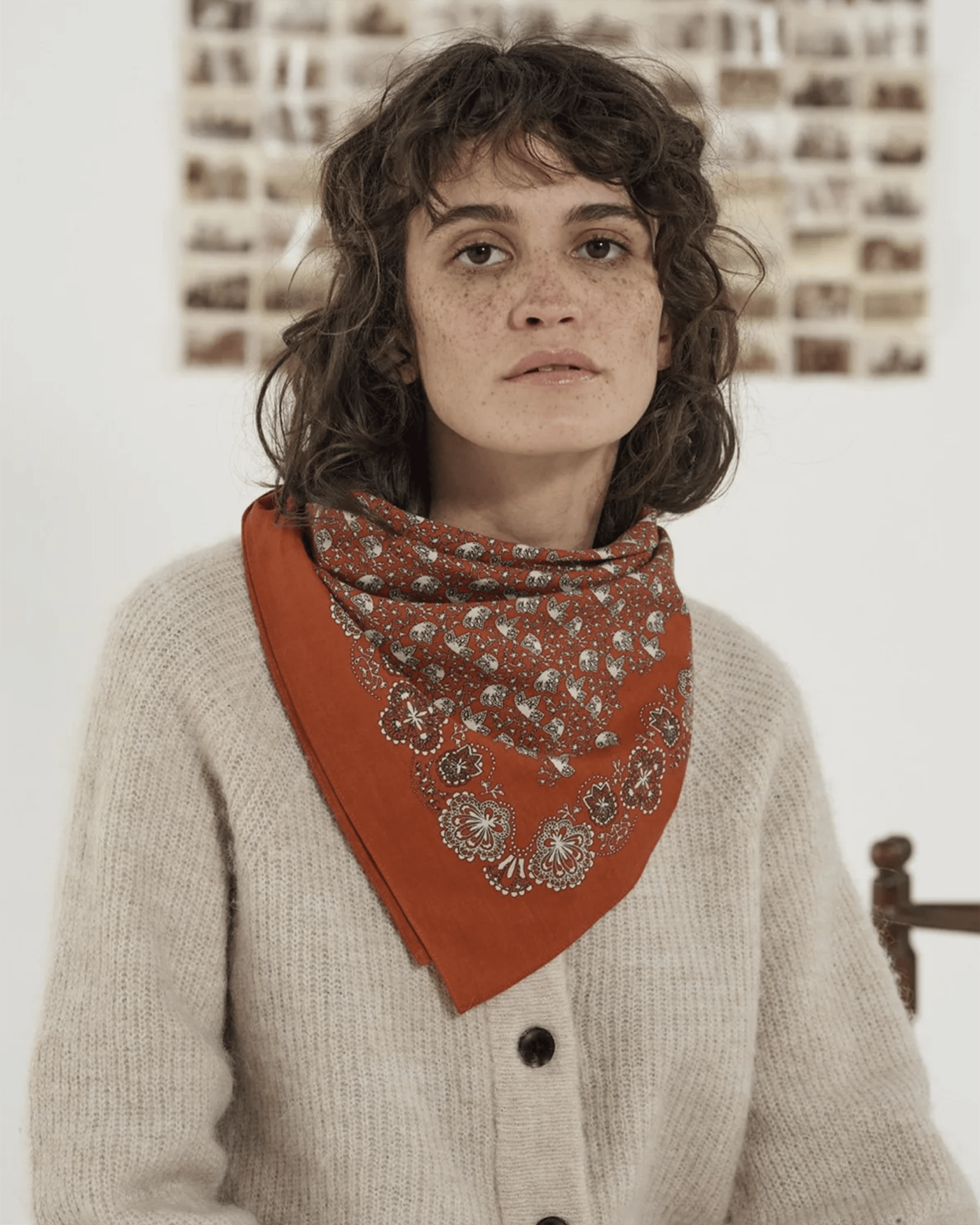 Bandana No 675 in Tomette