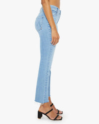 Mother The Mid Rise Dazzler Ankle Fray in Blessing in Disguise 