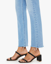 Mother The Mid Rise Dazzler Ankle Fray in Blessing in Disguise 