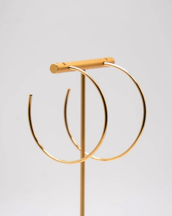 Nashelle XL Everyday Hoops in 14k Gold Fill 