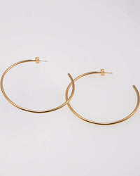 Nashelle XL Everyday Hoops in 14k Gold Fill 