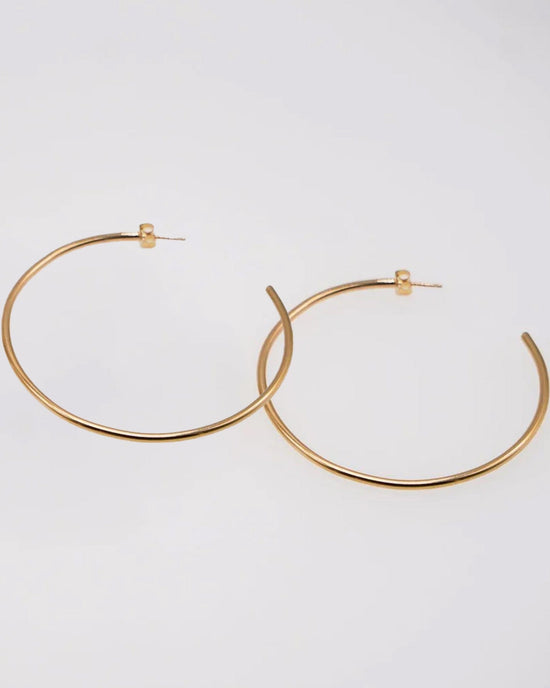 Nashelle XL Everyday Hoops in 14k Gold Fill 
