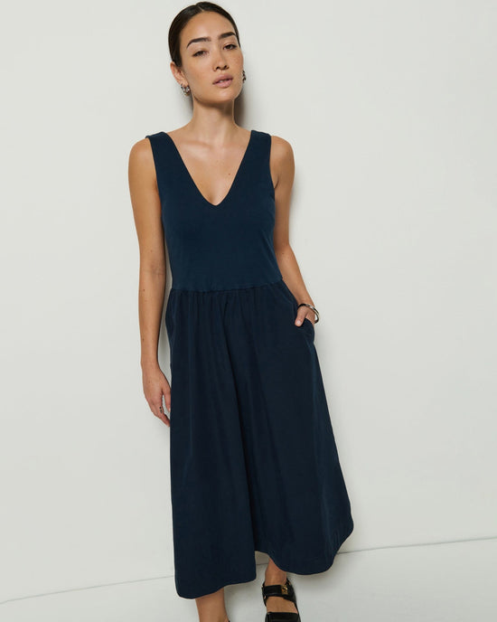 Nation LTD Daria Tank Dress in Night Sky 