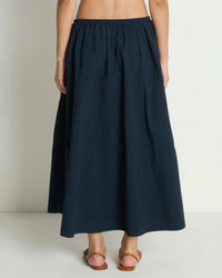 Nation LTD Karin Tiered Skirt in Night Sky 3 - Bliss Boutiques