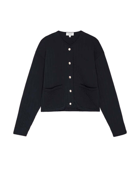Nation LTD Otto Jacket in Jet Black 