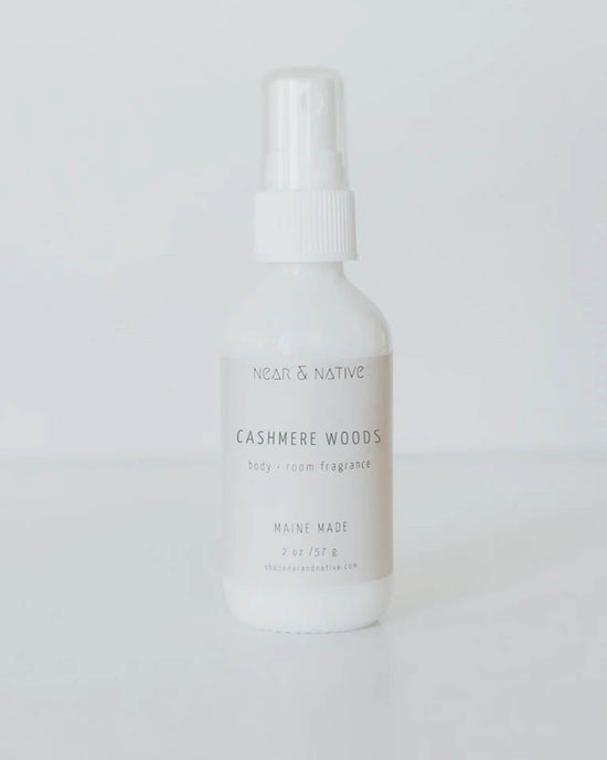 Near & Native Room & Body Mist in Cashmere Woods 