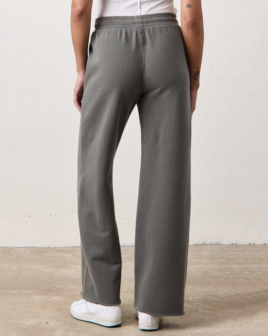 NSF Clothing Franky Drawstring Baker Sweats in Faded Olive