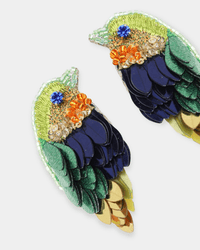 Olivia Dar Jewelry Lime Robin Earrings in Lime