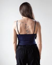 Only Hearts Del Adj Strap Cami in Navy 