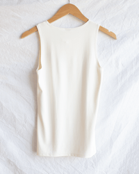 Only Hearts Del Cutaway Tank in Cream 