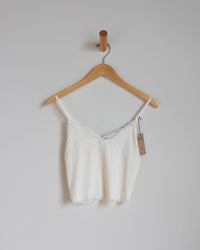 Only Hearts Del w/ Lace Cropped Cami in Cream 