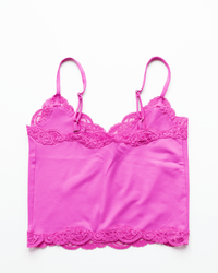 Only Hearts Del w/ Lace Cropped Cami in French Rose 