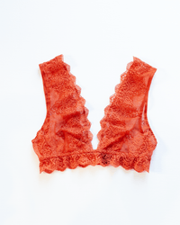Only Hearts SF w/ Lace Tank Bralette in Sunset 