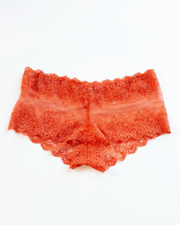 Only Hearts So Fine Lace Hipster in Sunset 