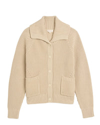 Demylee Clothing Parker Cotton Cardigan in Sand