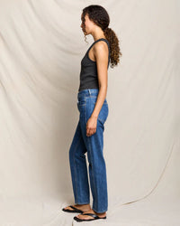 perfectwhitetee Blondie - Structured Rib Bra Friendly Tank in Vintage Black 4 - Bliss Boutiques