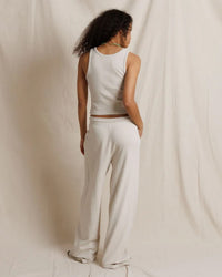 perfectwhitetee Blondie - Structured Rib Bra Friendly Tank in Whitecap Grey 4 - Bliss Boutiques