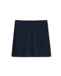 perfectwhitetee Emery - Loop Terry Skirt in Navy 4 - Bliss Boutiques