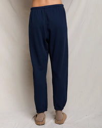 perfectwhitetee Johnny - French Terry Easy Sweatpant in Navy 5 - Bliss Boutiques