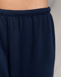 perfectwhitetee Johnny - French Terry Easy Sweatpant in Navy 3 - Bliss Boutiques
