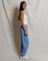 perfectwhitetee Johnny - French Terry Easy Sweatpant in Pacific Blue 4 - Bliss Boutiques