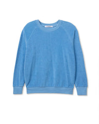 perfectwhitetee Saylor - Loop Terry Sweatshirt in Pacific Blue 6 - Bliss Boutiques