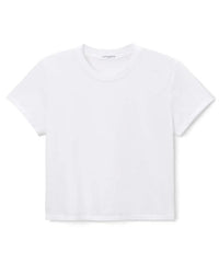 perfectwhitetee Springsteen - Cotton Baby Tee in White 5 - Bliss Boutiques